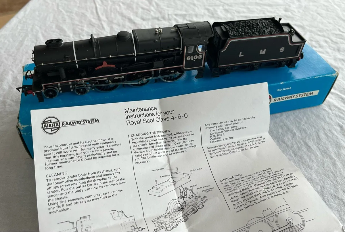 4-6-0 LMS Model Railways Steam Engine BOXED - Image 1