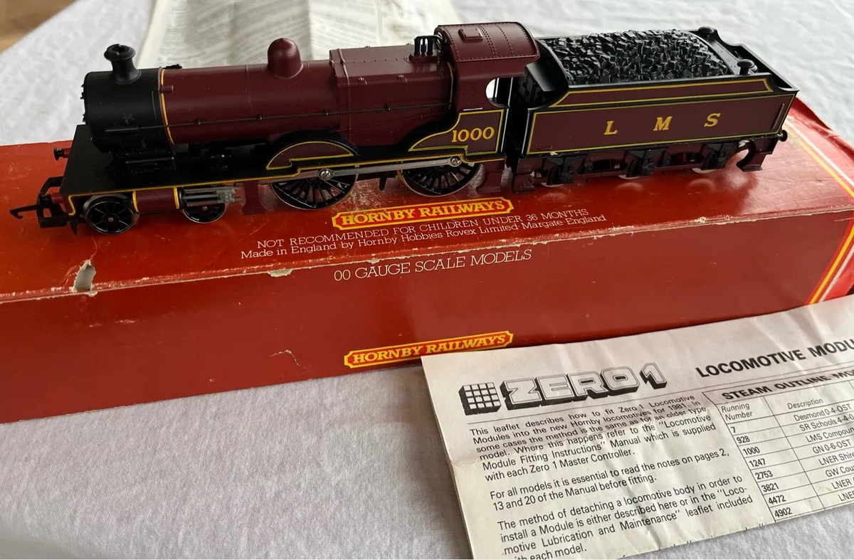 4-4-0 Hornby LMS Model Railways Steam Engine BOXED - Image 1