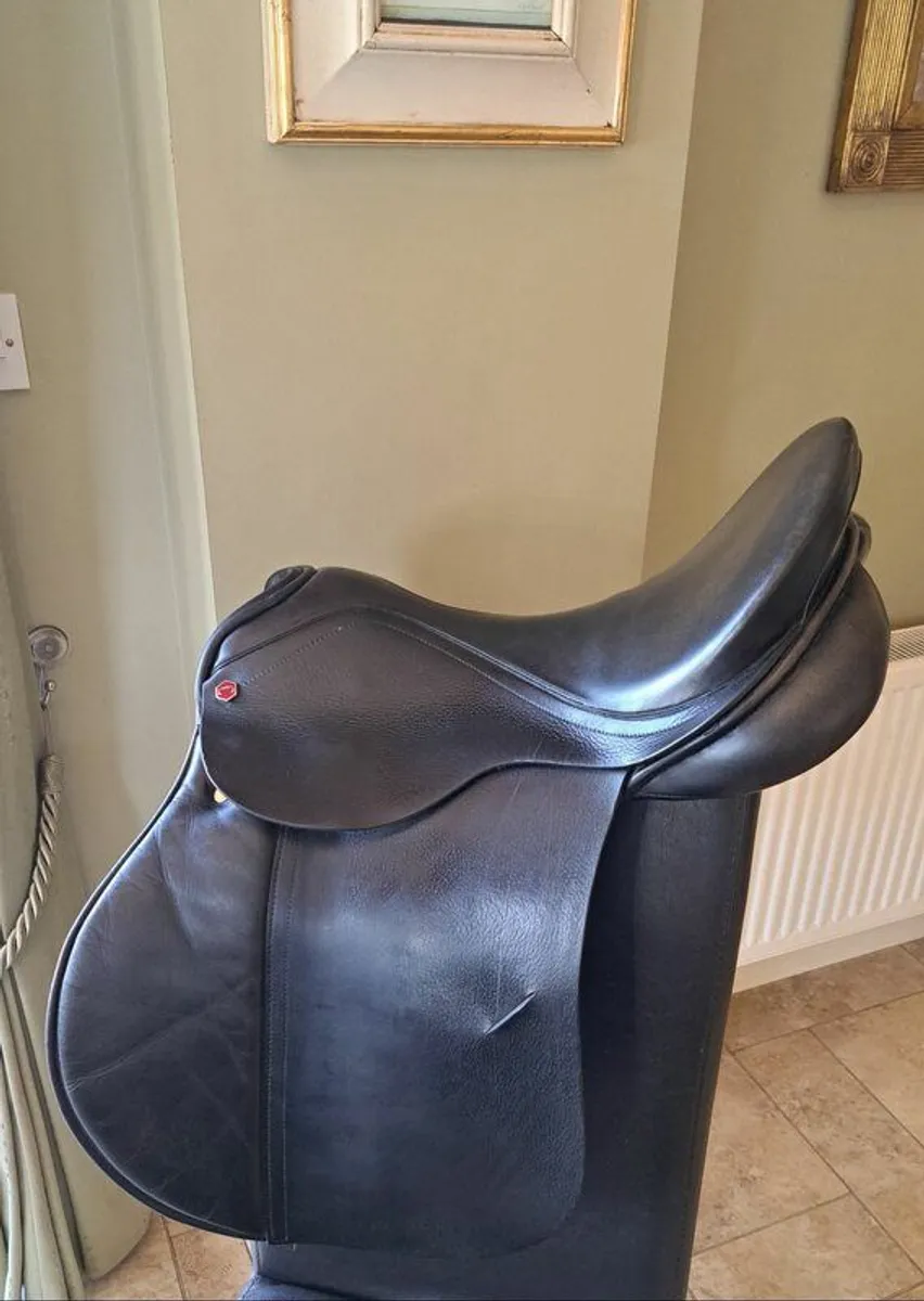 Albion GP Saddle 17.5" M Leather (Black) - Image 1