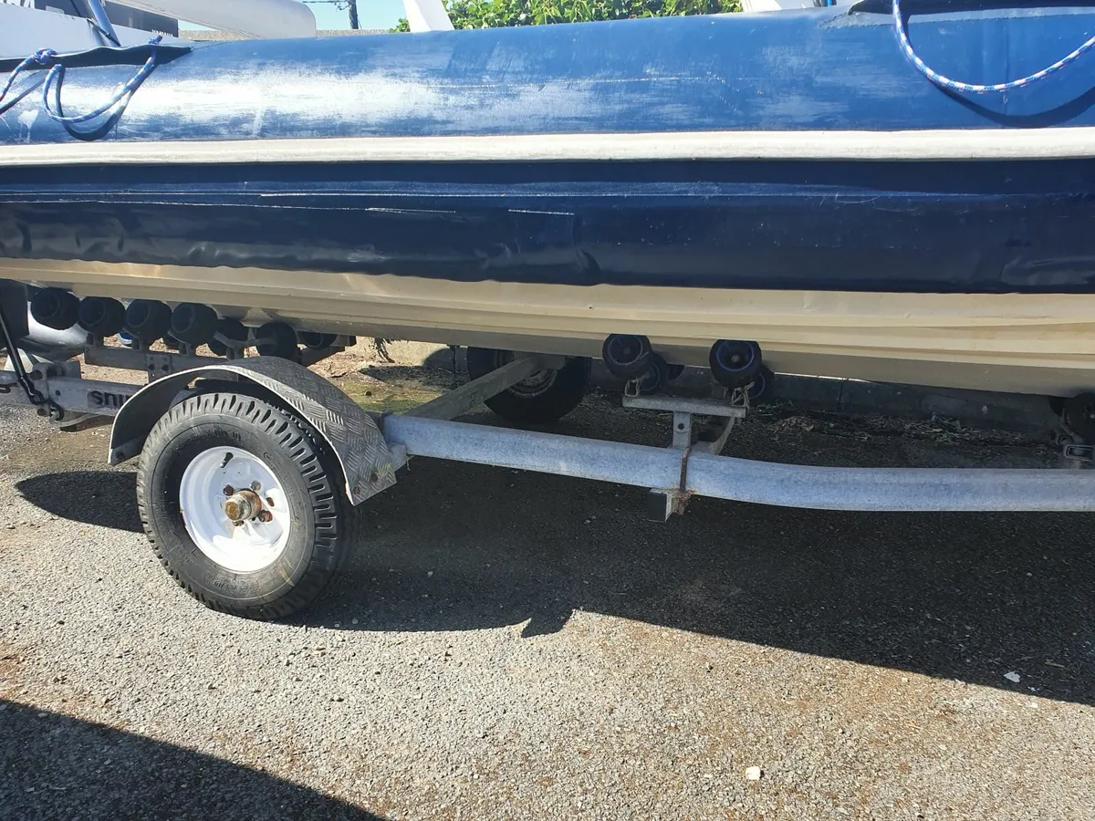RIB Boat with  Yamaha 115 HP 2 stroke engine - Image 4