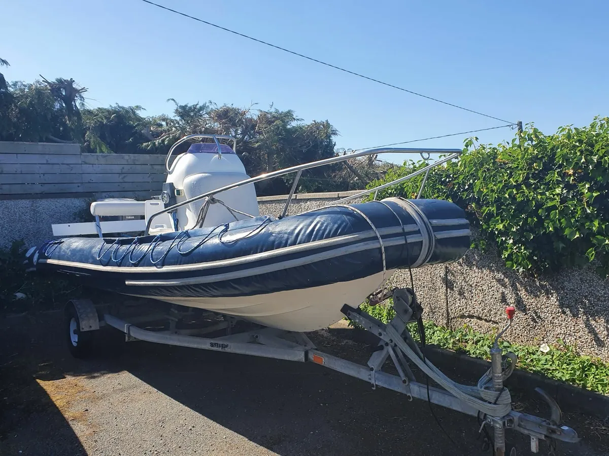 RIB Boat with  Yamaha 115 HP 2 stroke engine - Image 1