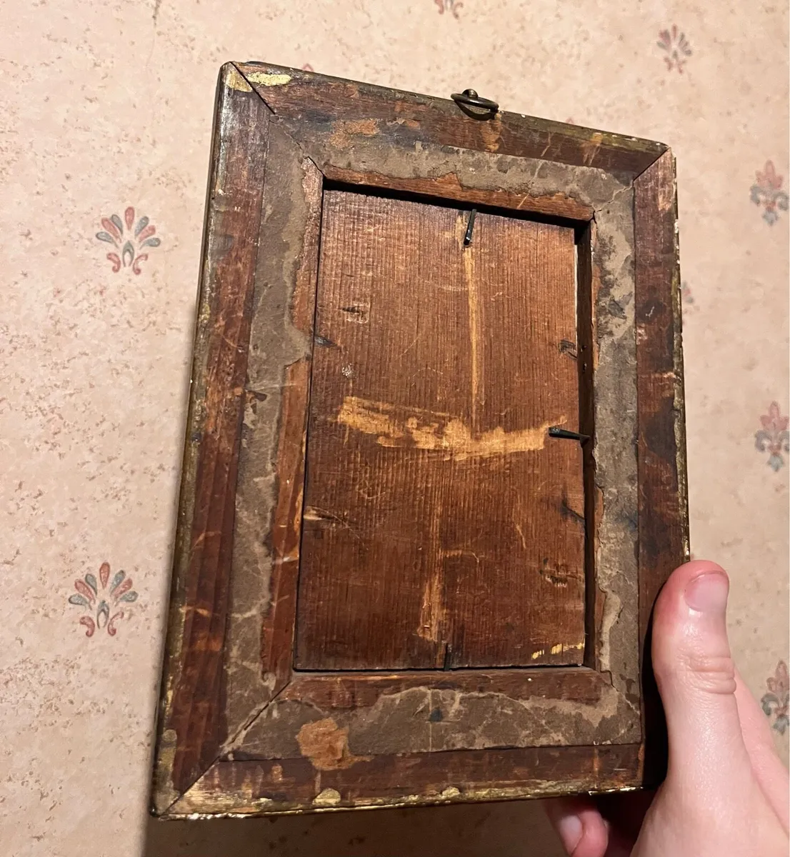 Antique miniature portrait silhouette - Image 2