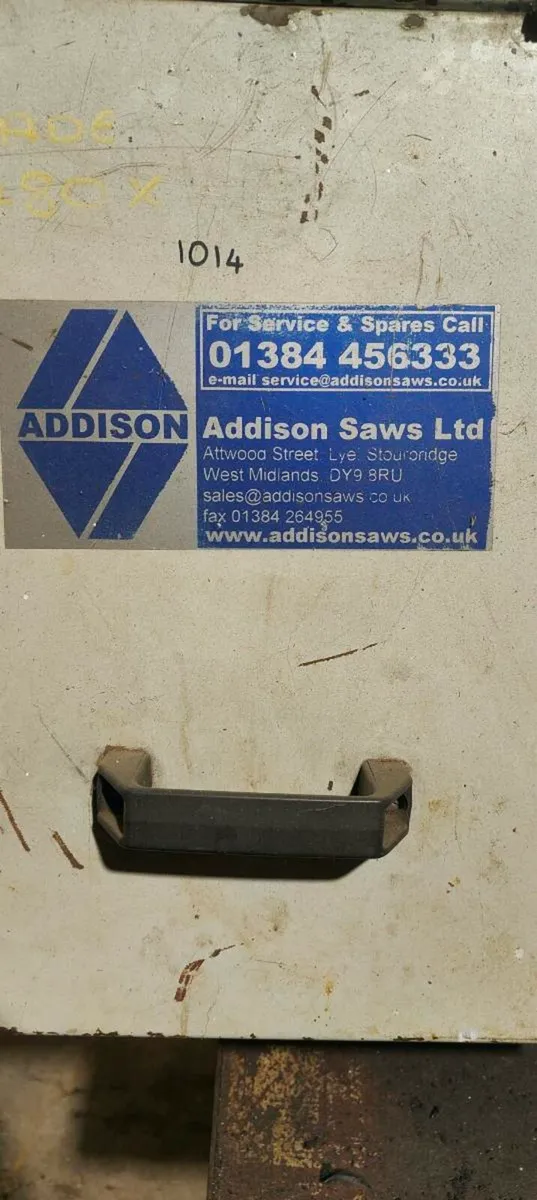 Bandsaw metal 3 phase - Image 4