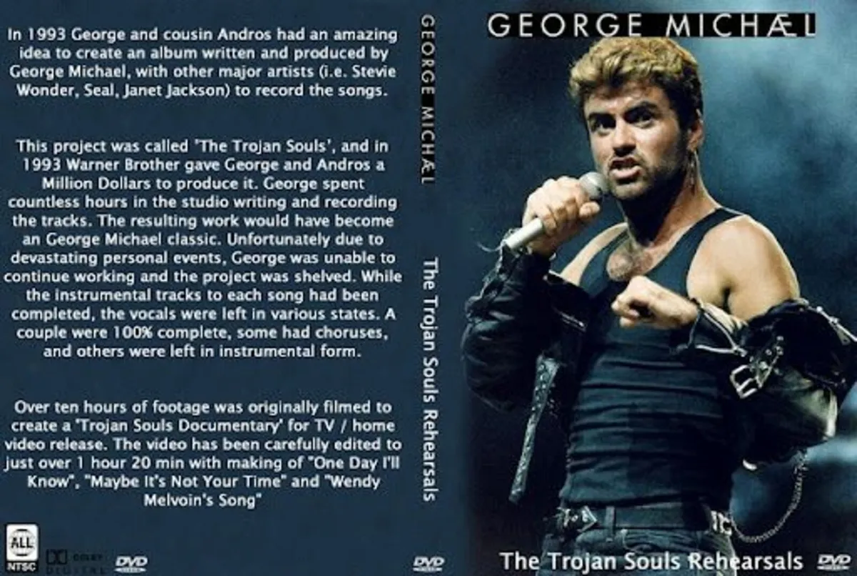 George Michael - super rare dvd trojan souls