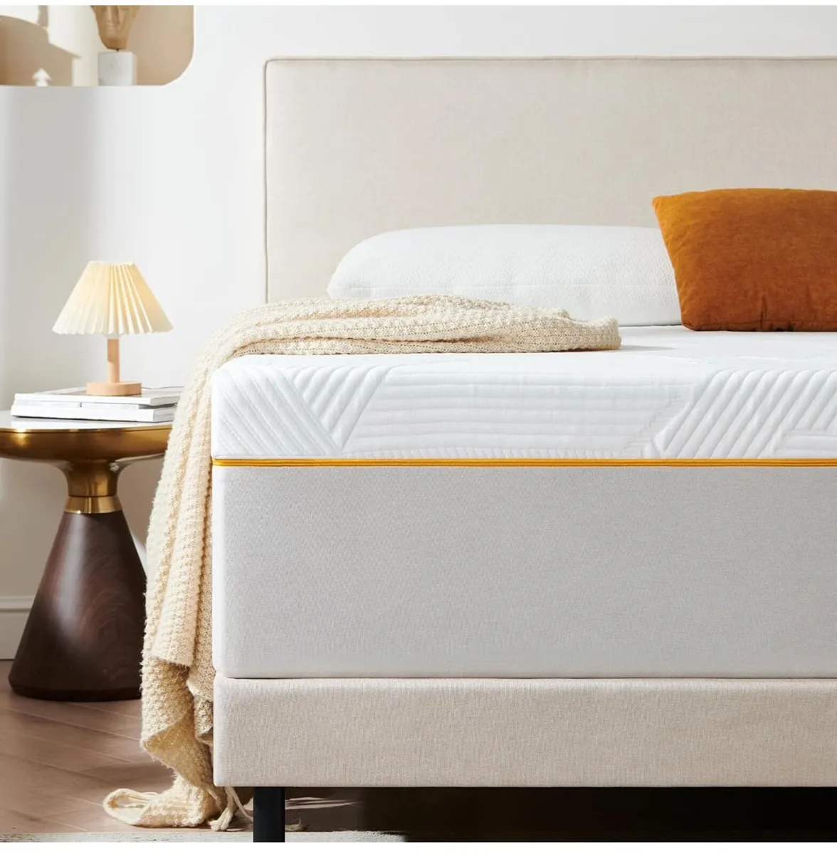 King Memory Foam Mattress, High-Density, Hypoaller - Image 2