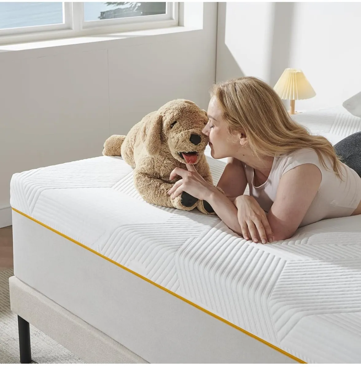 King Memory Foam Mattress, High-Density, Hypoaller - Image 4