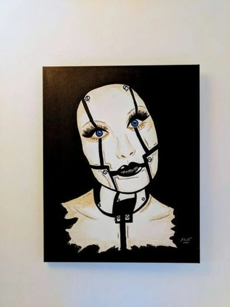 Original hand paint picture, painting by Strzala