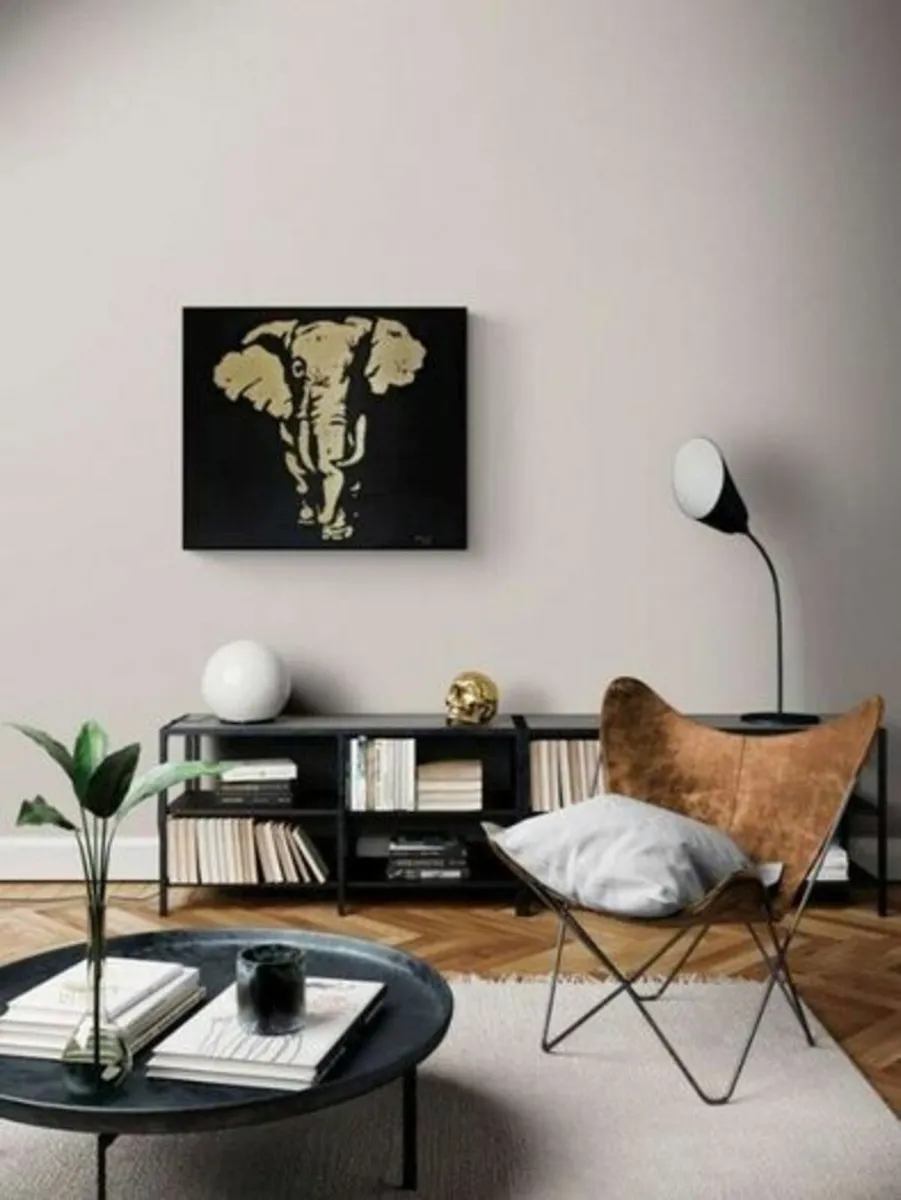 Original hand paint picture, painting by Strzala - Image 1