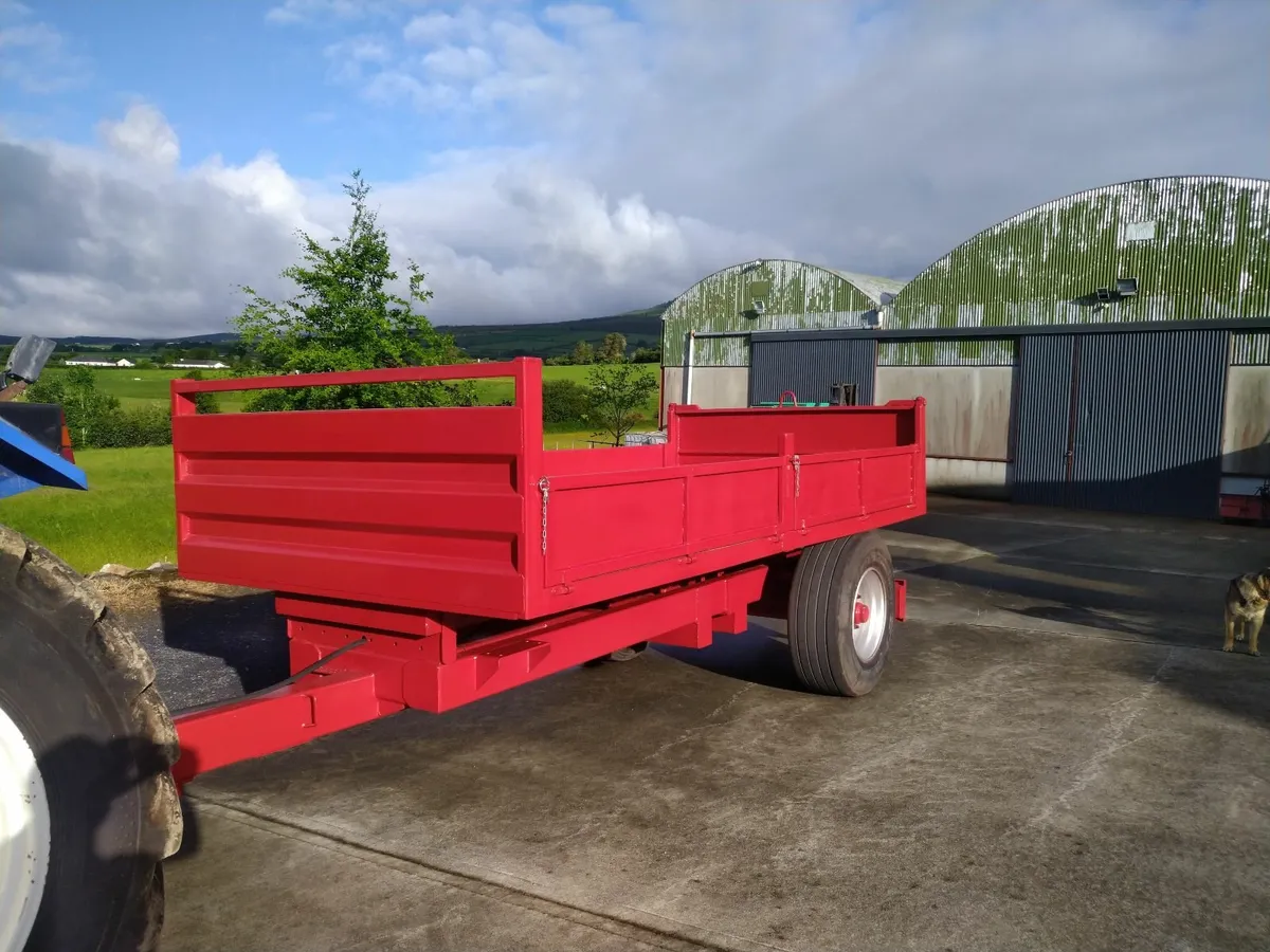 Tractor Tipping  Trailer - Image 1