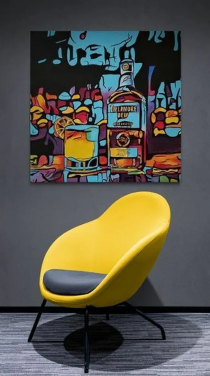 Original hand paint picture, painting by Strzala - Image 2