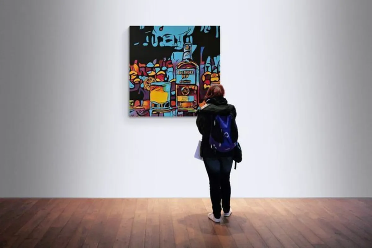 Original hand paint picture, painting by Strzala - Image 3