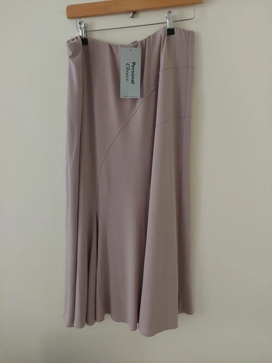 Personal Choice Taupe Petal Skirt - Image 1