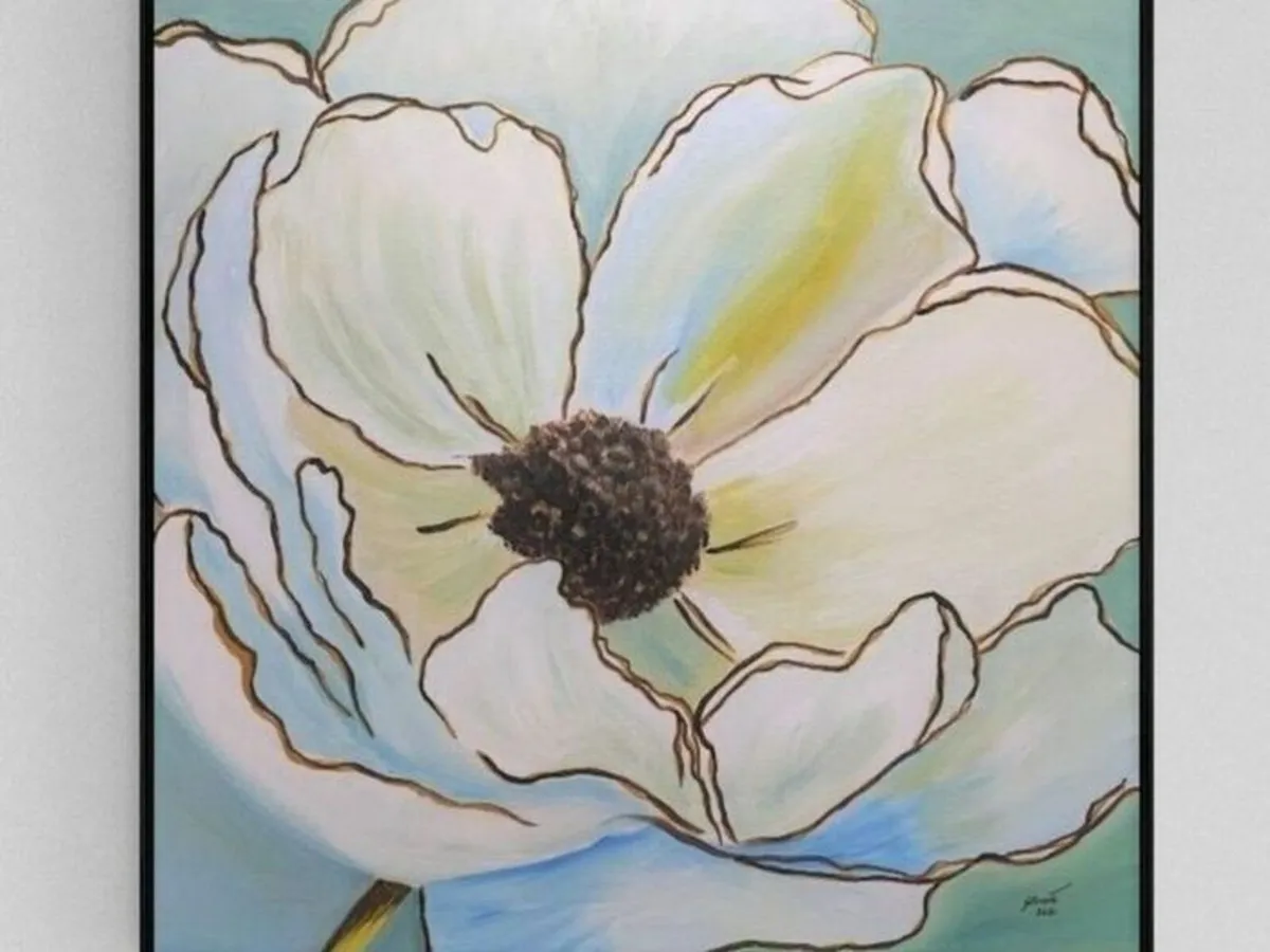 Original hand paint picture, painting by Strzala - Image 2