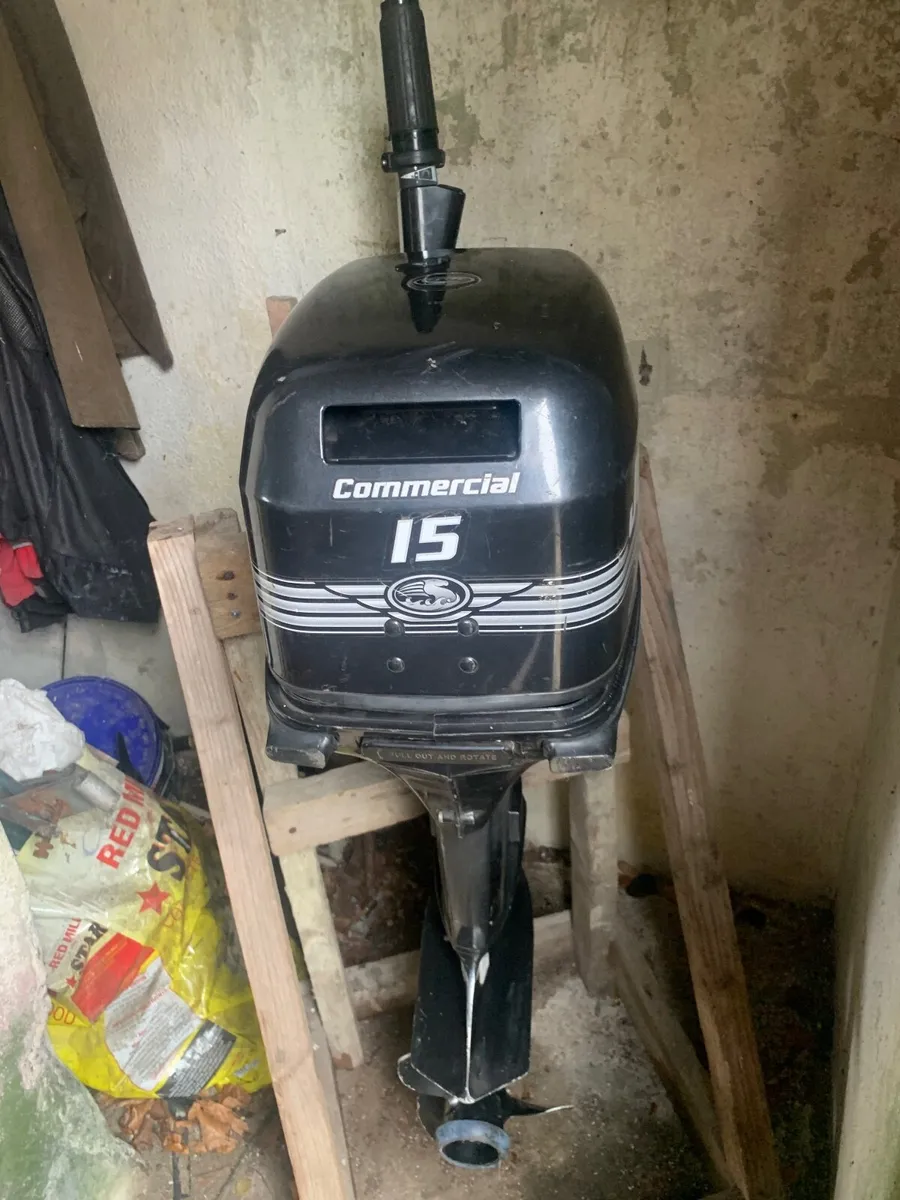 Outboard Motor 15hp Johnson - Image 2
