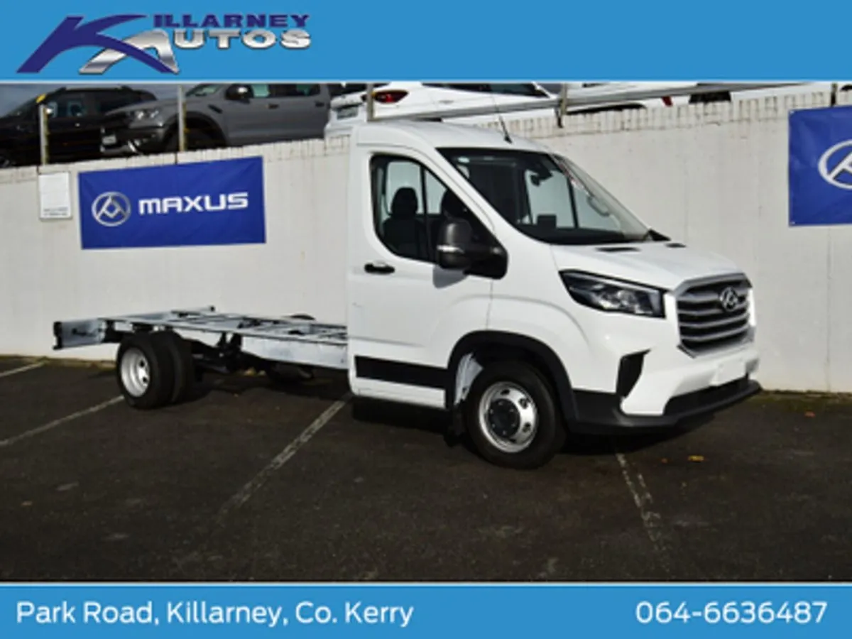 Maxus Deliver 9 Chassis Cab Extra Long L4 DRW 2.0 - Image 1