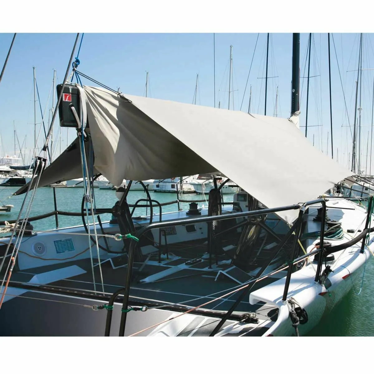 Sailboat Awnings UV-Resistant Sun Shade for Boats - Image 1