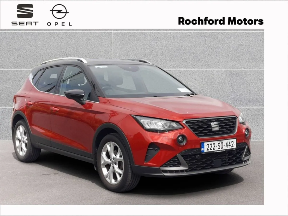 SEAT Arona 0 apr Finance 1.0tsi 110hp FR - Image 1