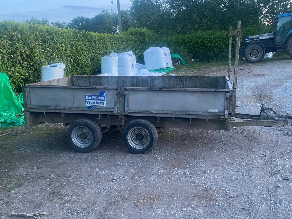 Ifor williams 10’ x 5’6’’ flatbed - Image 1