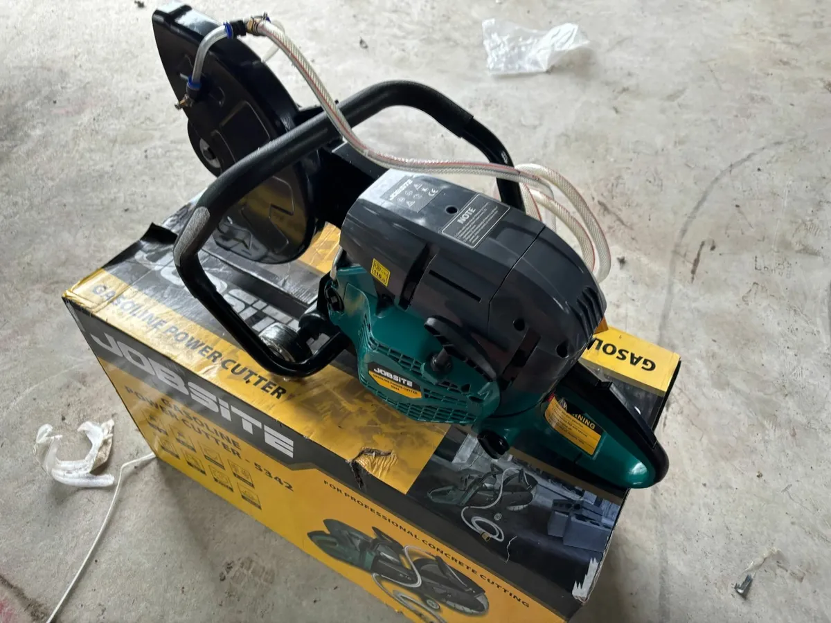 Jobsite 12/14 inch Petrol Consaw with - Image 4