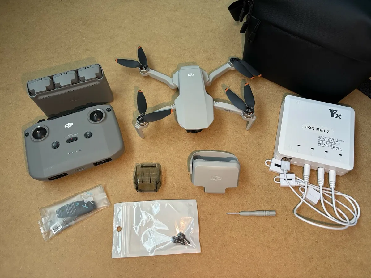 DJI Mini 4k (fly more combo) + Super Charger - Image 1