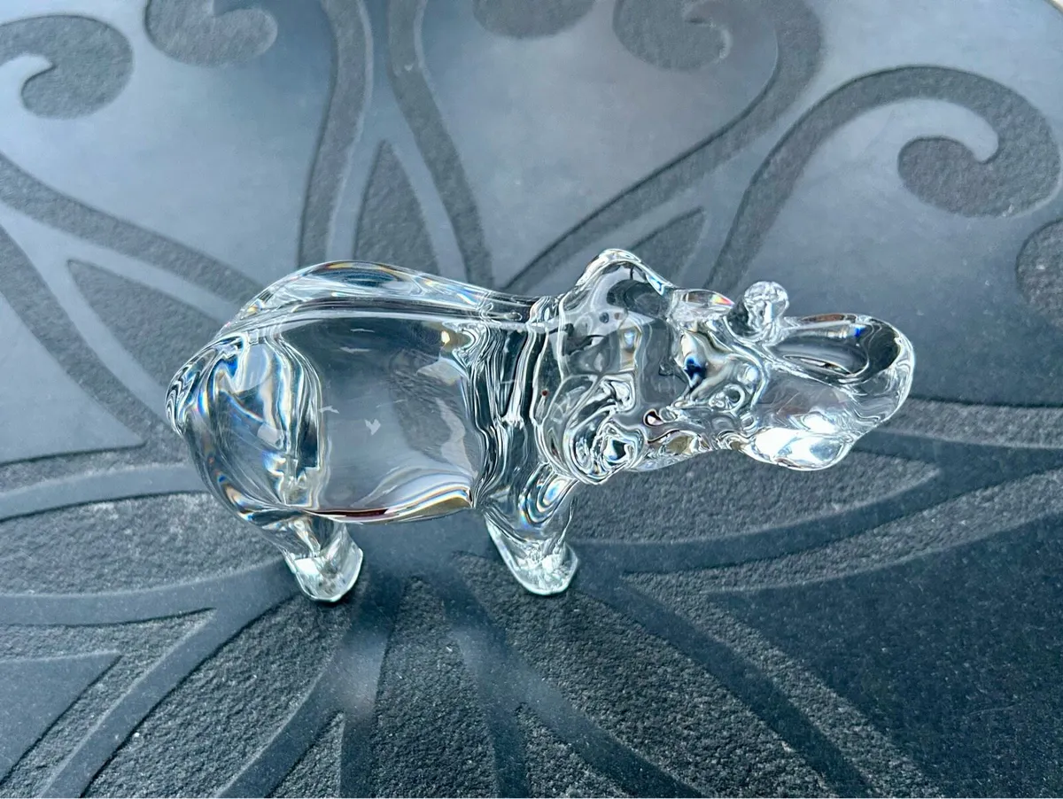 Baccarat glass elephant - Image 1