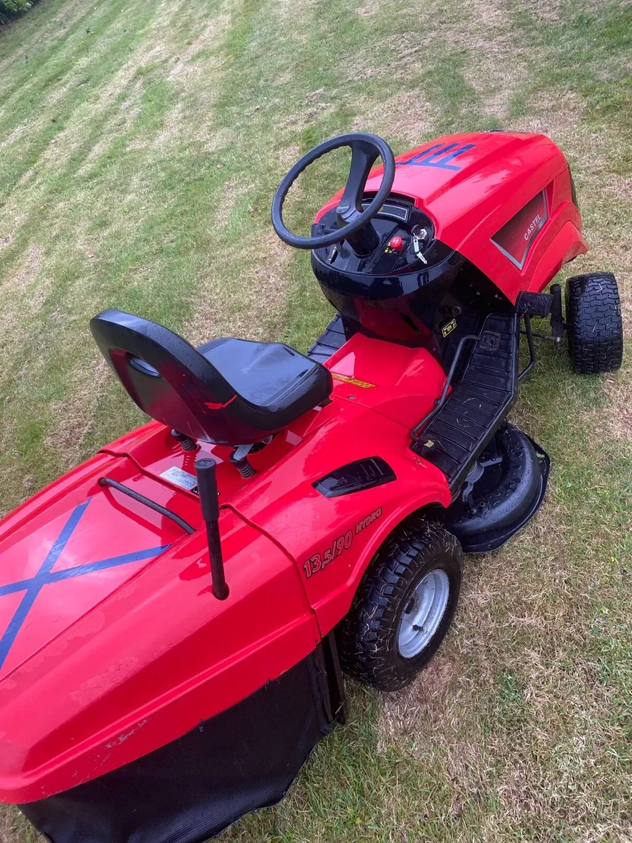 Castel ride on lawnmower - Image 4