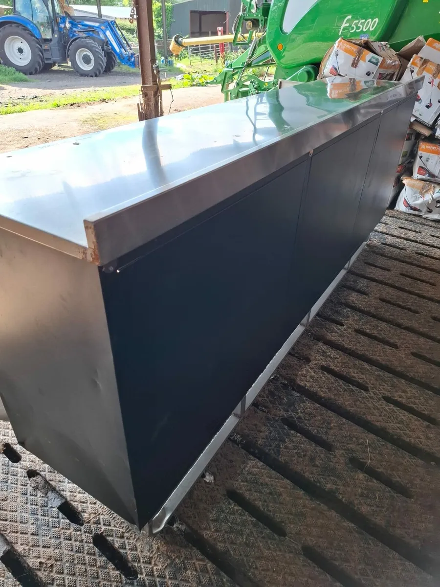 New 10' S S Tool Cabinet c/ w work bench - Image 4