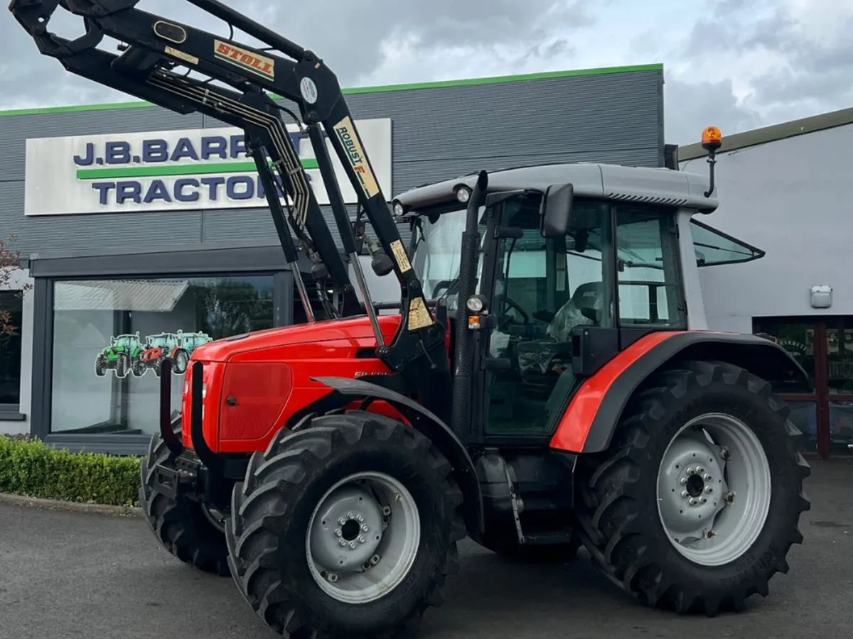 2009 SAME Silver 110 with Stoll Front Loader - Image 3