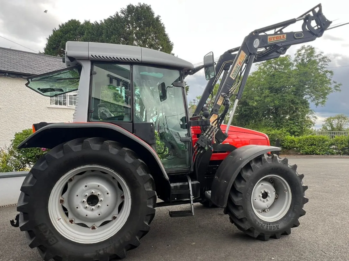 2009 SAME Silver 110 with Stoll Front Loader - Image 4
