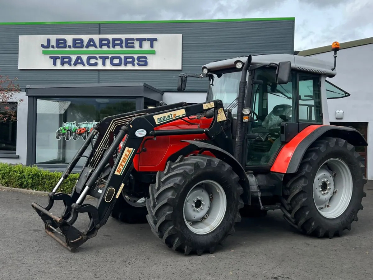2009 SAME Silver 110 with Stoll Front Loader - Image 1