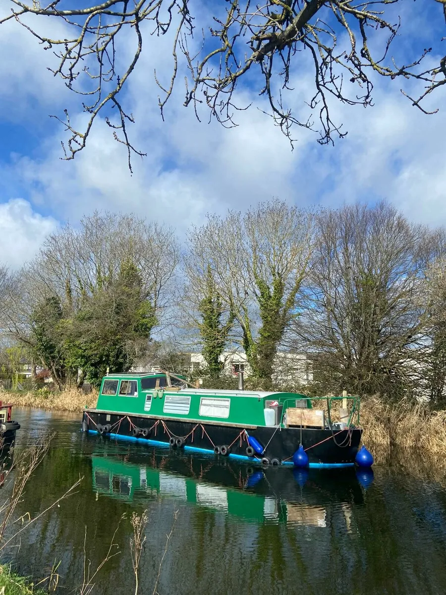 Liveaboard Canal Barge Widebeam Narrowboat - Image 1