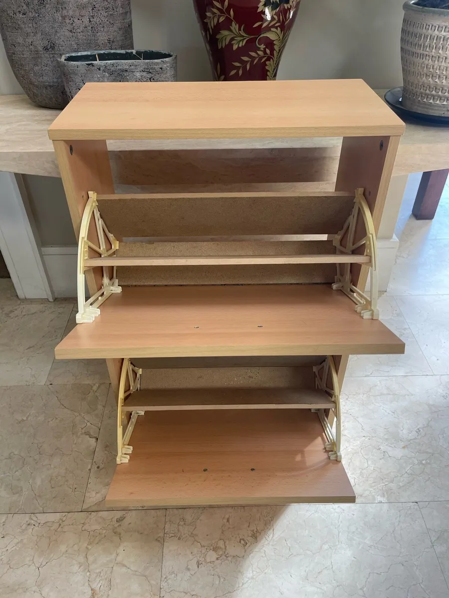 Quality Wooden Shoe Cabinet - Rack - Can Deliver - Image 2