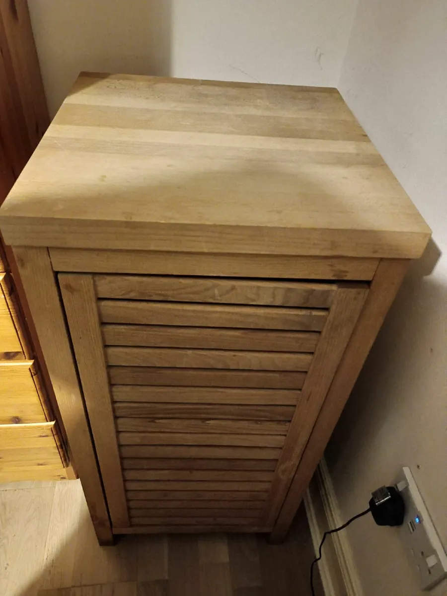 Solid beechwood designer side cabinet - Image 2