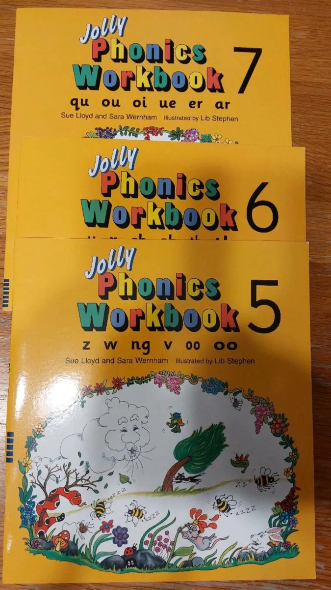 Jolly Phonics Workbooks - Image 1