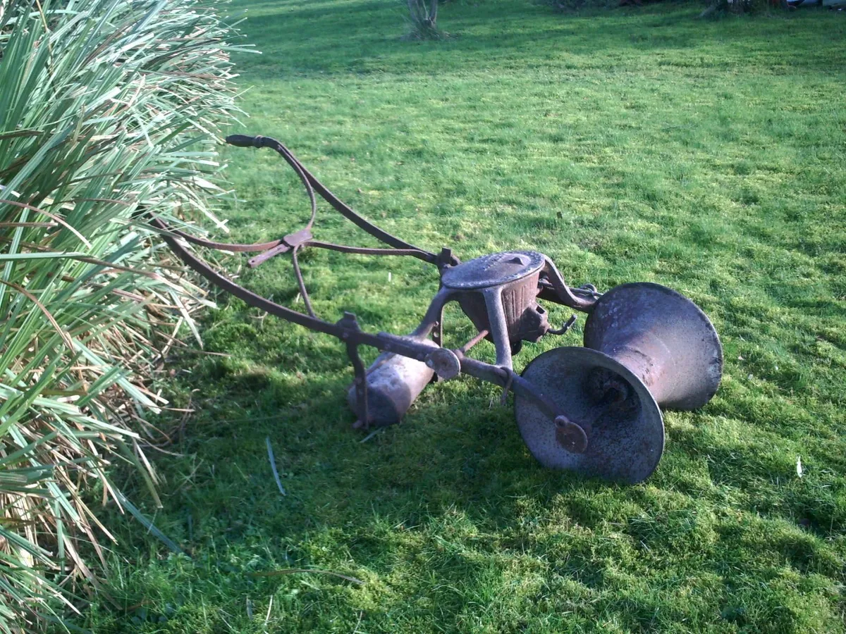 antique farm implement