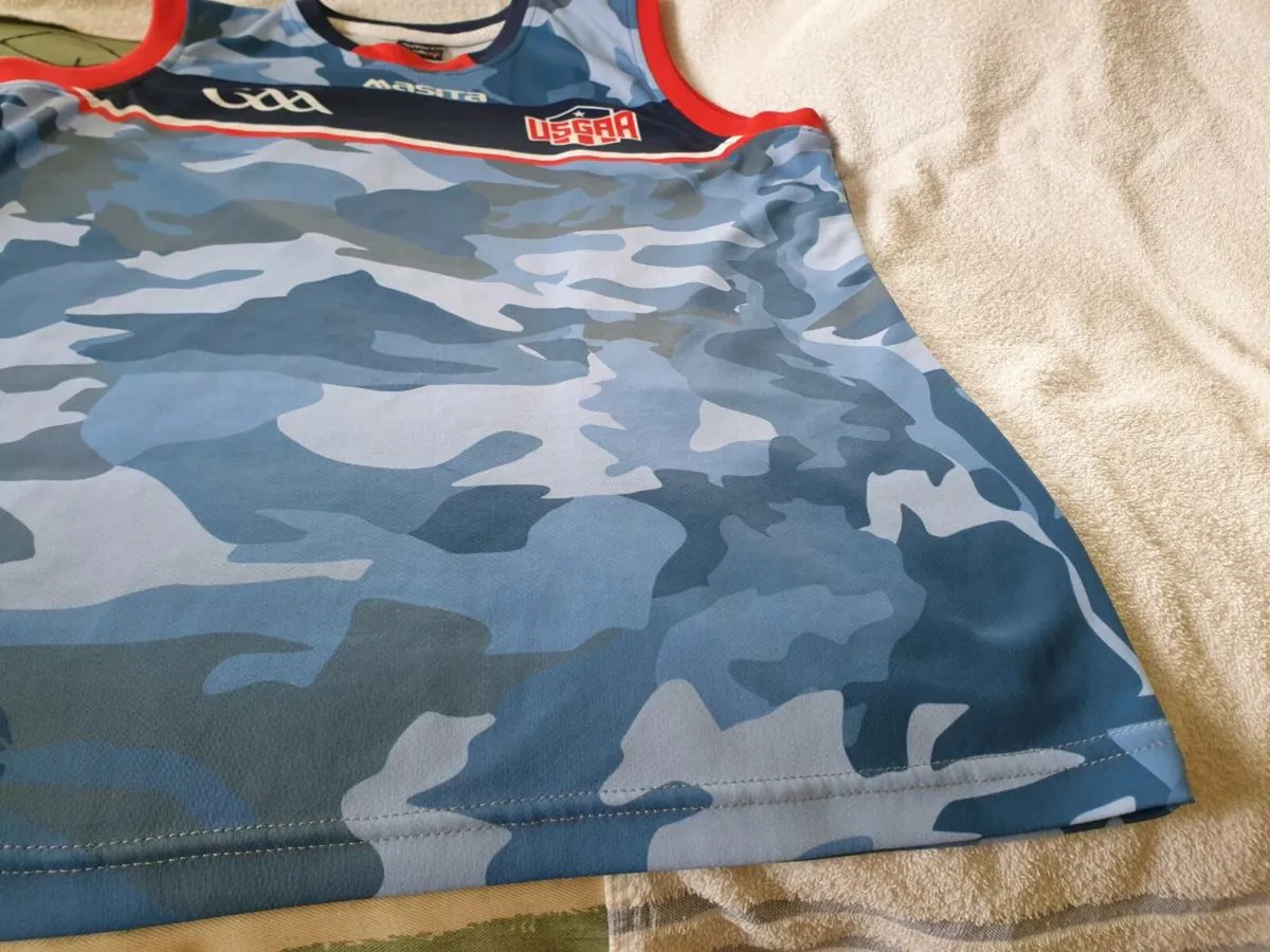 US GAA Football Home Jersey Vest Small Adult - Image 4