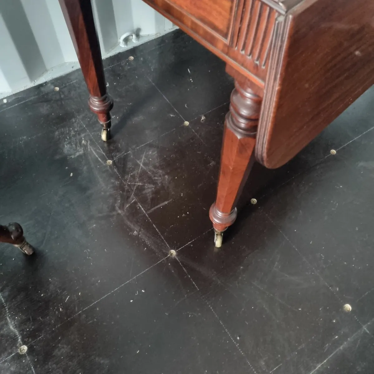 antique regency mahogany table - Image 2