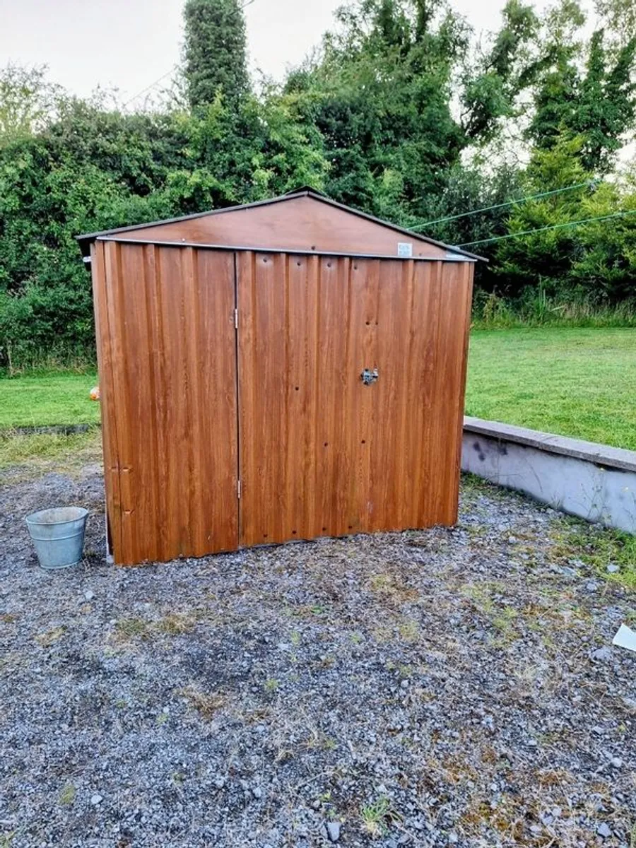 Steel Garden Shed 6x10ft - Image 1