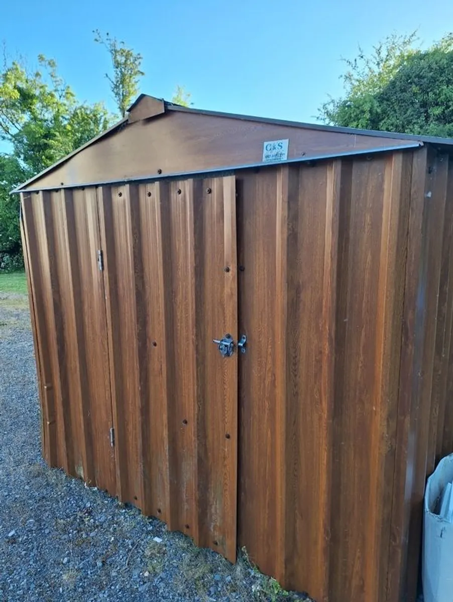 Steel Garden Shed 6x10ft - Image 2