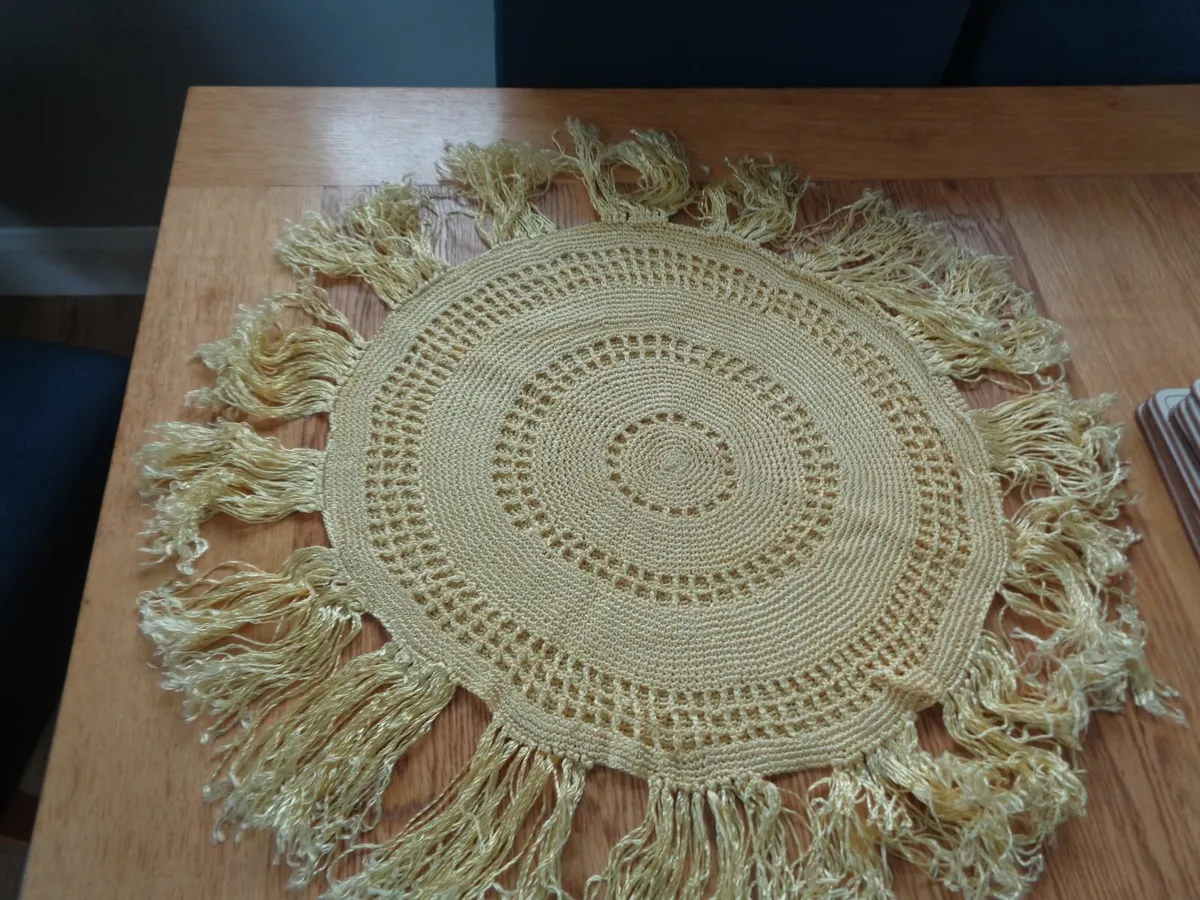 Crochet Cushion Cover for Sale - Image 1