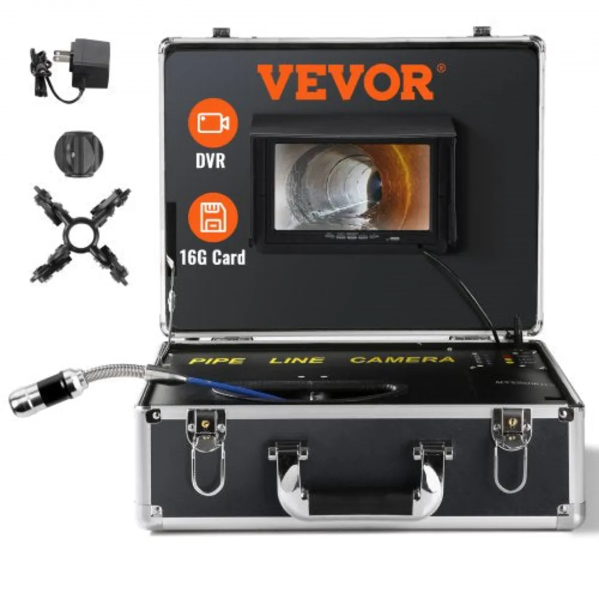 Sewer Camera Pipe Inspection Camera 7-inch Screen
