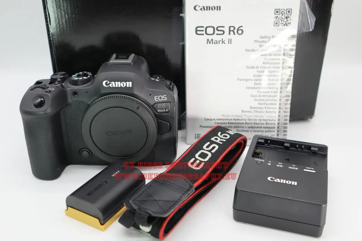CANON EOS R6 Mark II MIRRORLESS CAMERA (#0507) - Image 4