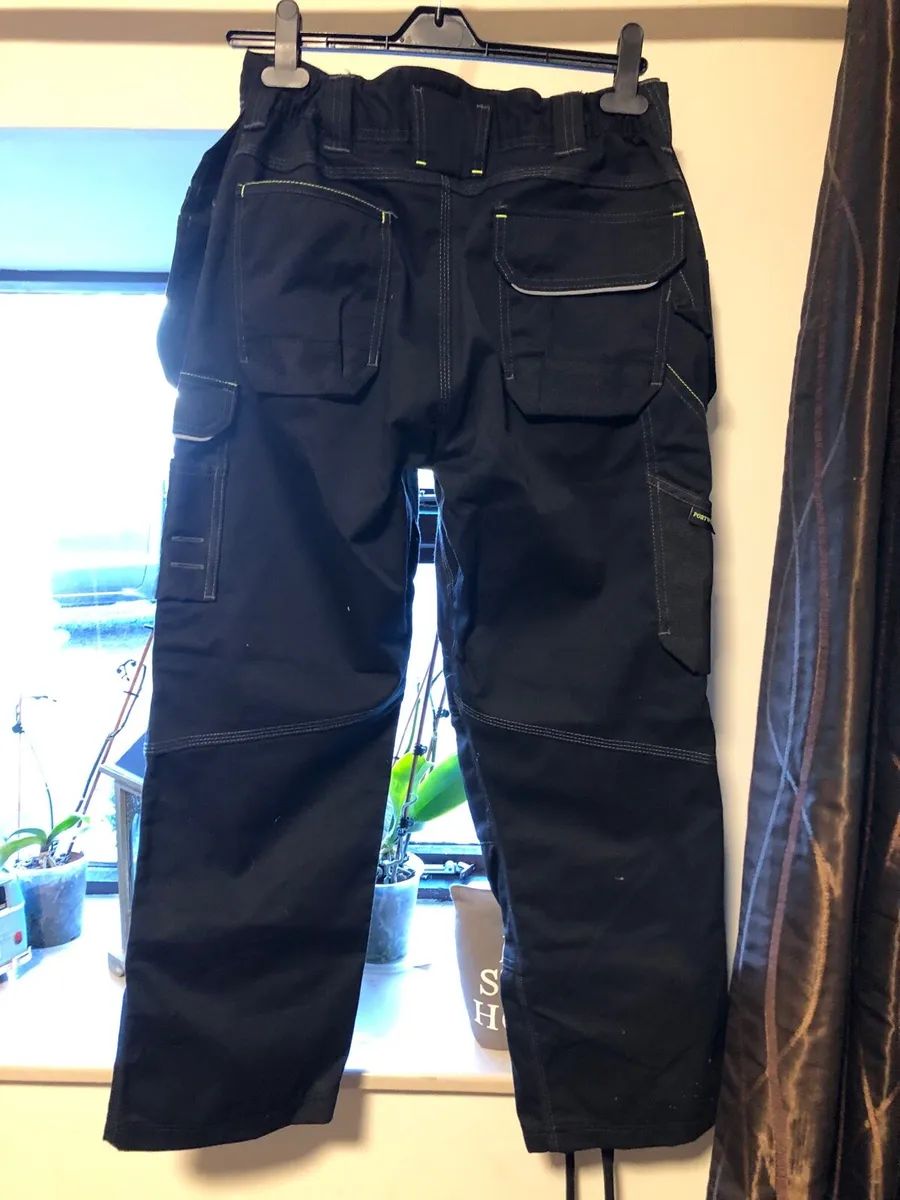 Portwest Black 32” Holster Work Trousers - Image 3