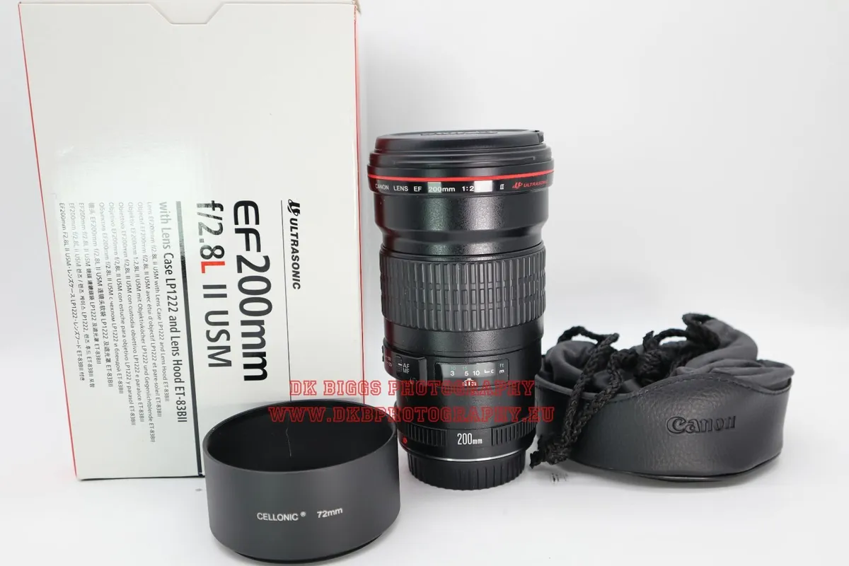 CANON EF 200mm F2.8L II USM LENS #0510 - Image 1