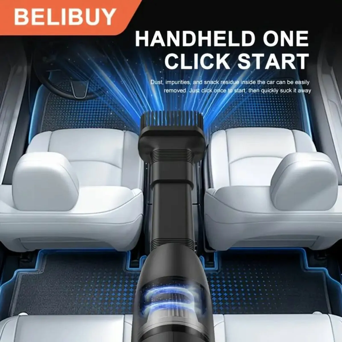 Portable cordless handheld vacuum cleaner - Image 2