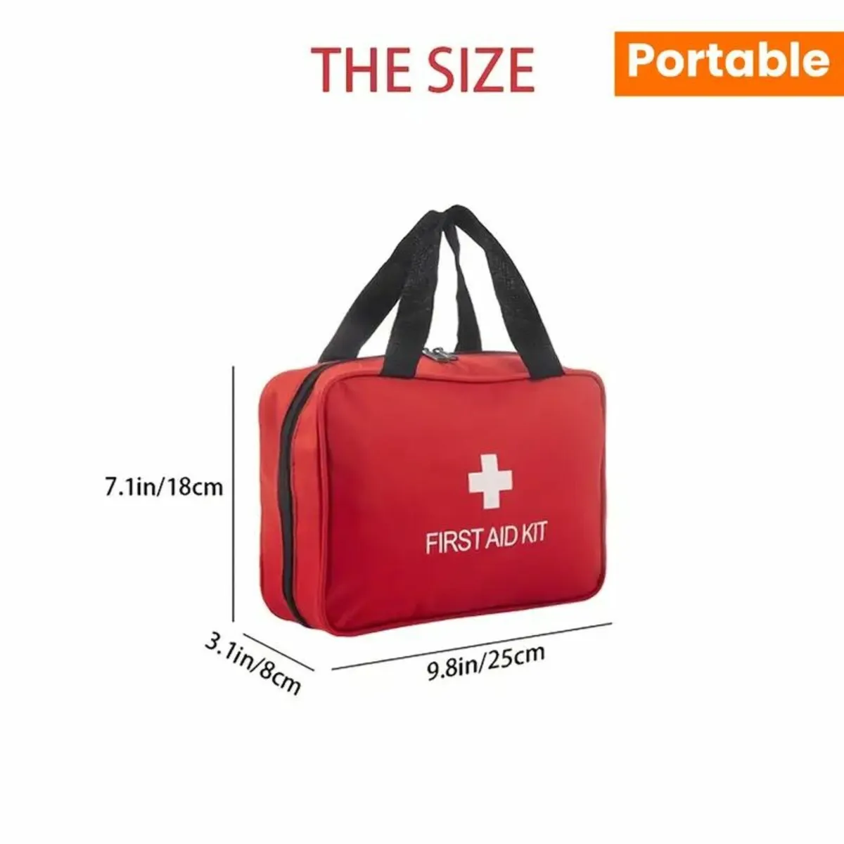 Deluxe 260pcs First Aid Kit - Image 3