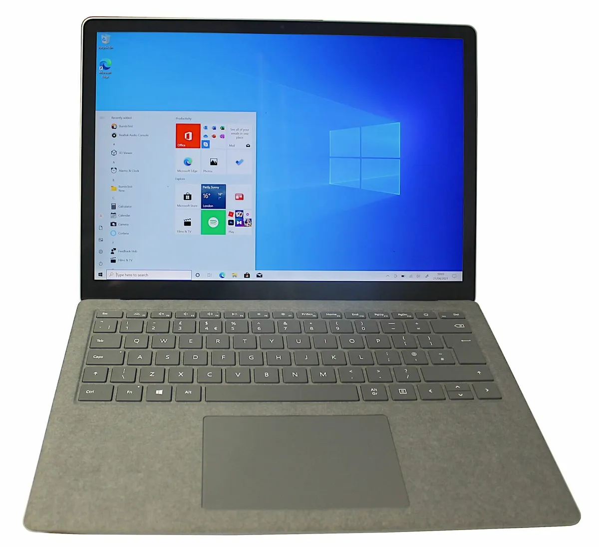 Microsoft Surface Laptop 3 Touch i5 8GB 256GB SSD - Image 4
