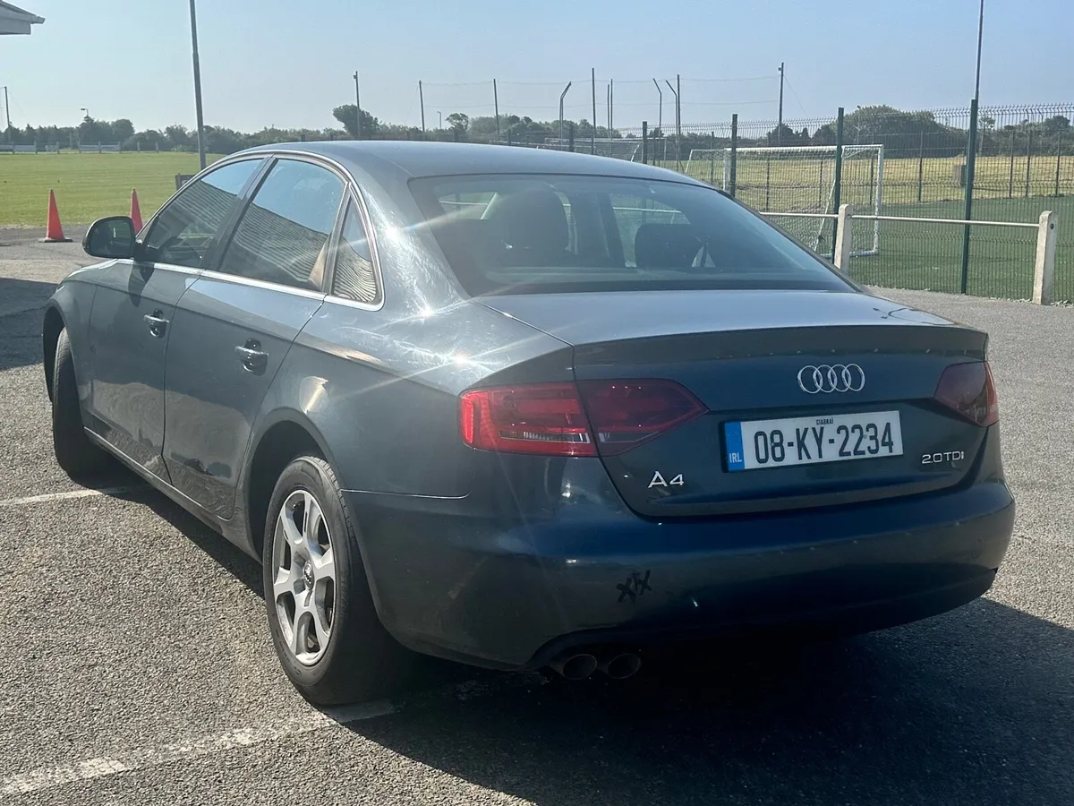 Audi A4 2008 143 bhp NCT 11.25 & TAX 06.25 - Image 4