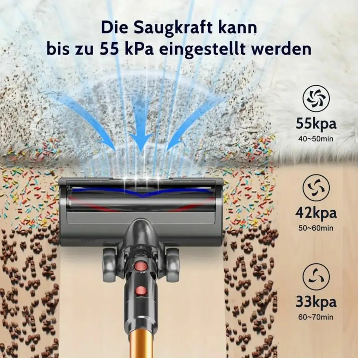 Airchros Cordless Upright Vacuum Cleaner - Image 2