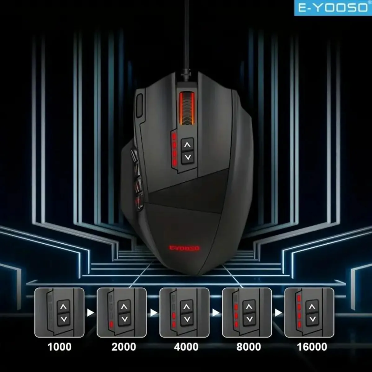 Dual Mode Game Mouse Ergonomic Wireless Mouse - Image 2